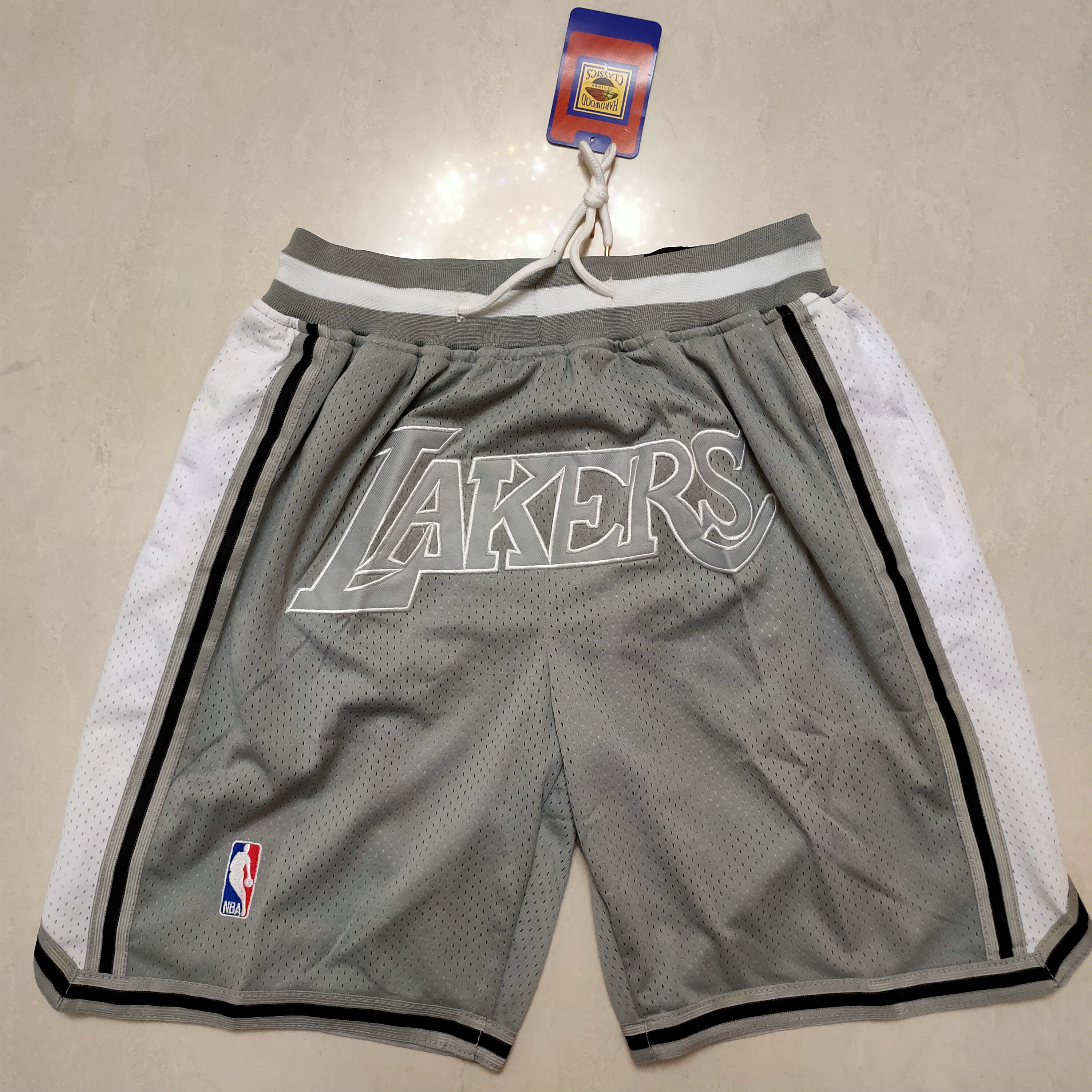 Men NBA Los Angeles Lakers Shorts 202302189